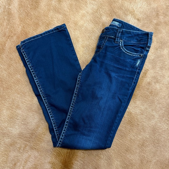 Silver Jeans Denim - TALL GIRL Vtg Silver Flares!